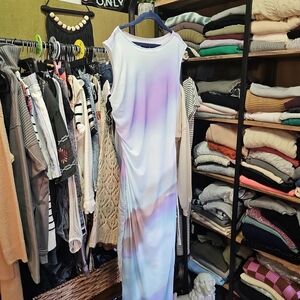 Full Length Multicolor Women's Dress